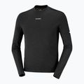 Men's running longsleeve Salomon Sense Merino Tee LS deep black 7