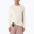 Men's running longsleeve Salomon Shakeout Core Tee GFX LS whisper white/pink frosting