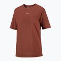 Women's running shirt Salomon Shakeout Core SS Tee burnt umber 4