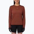 Women's running longsleeve Salomon Shakeout Core LS Tee burnt umber