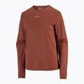 Women's running longsleeve Salomon Shakeout Core LS Tee burnt umber 4
