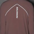 Men's running sweatshirt Salomon Sense Aero Hybrid Half Zip Hooded antler 7