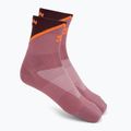 Socks Salomon Pulse Ankle dusky orchid/huckleberry/dragon fire