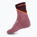 Socks Salomon Pulse Ankle dusky orchid/huckleberry/dragon fire 2