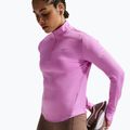 Women's running sweatshirt Nike Swift Dri-FIT UV 1/4-Zip light magenta 4