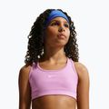 Children's training bra Nike Swoosh light magenta/white