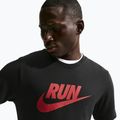 Men's T-shirt Nike Dri-Fit Running black/team crimson 5