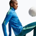Men's football sweatshirt Nike Brazil Strike light photo blue/light menta/midwest gold 6
