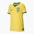 Children's football shirt Nike Brazil 2026 Stadium Home Soccer Replica canary/light menta/geode teal 7