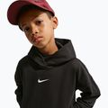 Children's sweatshirt Nike Pro Dri-Fit Pullover Hoodie black/white 4
