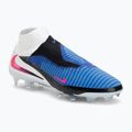 Men's football boots Nike Phantom 6 High Elite FG racer blue/white/pink blast