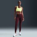 Training bra Nike Swoosh Medium Support light lemon twist/stone mauve/white 6