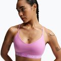 Training bra Nike Dri-Fit Indy Light Support light magenta/light magenta/white 4