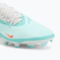 Men's football boots Nike United Phantom 6 High Academy FG/MG pistachio frost/hyper orange 7
