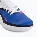 Kidsʼ football boots Nike Jr. Phantom 6 Low Academy IN racer blue/white/pink blast 7