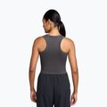 Women's T-shirt Nike One Fitted Dri-Fit Cropped Tank thunder grey/white 2