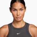 Women's T-shirt Nike One Fitted Dri-Fit Cropped Tank thunder grey/white 3