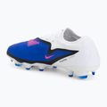 Men's football boots Nike Phantom 6 Low Pro FG racer blue/white/pink blast 3