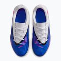 Kidsʼ football boots Nike Jr. Phantom 6 Low Club IN Racer Blue/White/Pink Blast 13
