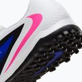 Men's football boots Nike Phantom 6 Low Academy TF racer blue/white/pink blast 10