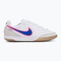 Children's football boots Nike Tiempo Streetgato Jr white/pink blast/racer blue 2