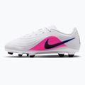 Children's football boots Nike Tiempo Maestro Club Jr FG/MG white/racer blue/pink blast/black 9