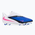 Men's football boots Nike Phantom 6 Low Academy EasyOn FG/MG racer blue/white/pink blast 2