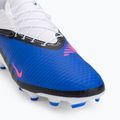 Men's football boots Nike Phantom 6 Low Academy EasyOn FG/MG racer blue/white/pink blast 7