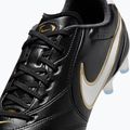 Men's football boots Nike Tiempo Ligera Pro FG black/white 9