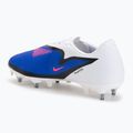 Men's football boots Nike Phantom 6 Low Academy SG racer blue/white/pink blast 3