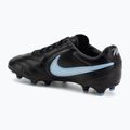 Men's football boots Nike Tiempo Ligera Pro FG black/ice blue/obsidian 3