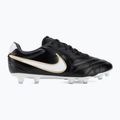 Men's football boots Nike Tiempo Ligera Pro FG black/white 2