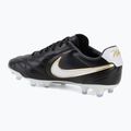 Men's football boots Nike Tiempo Ligera Pro FG black/white 3