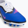 Men's football boots Nike Phantom 6 Low Academy AG racer blue/white/pink blast 7