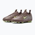 Children's football boots Nike Zoom Vapor 16 Academy Kylian Mbappe Jr AG plum eclipse/metallic silver 3