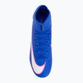 Men's football boots Nike Mercurial Superfly 10 Academy FG/MG racer blue/white 5