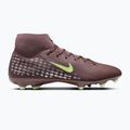 Men's football boots Nike Mercurial Superfly 10 Academy Kylian Mbappe FG/MG plum eclipse/metallic silver
