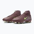 Men's football boots Nike Mercurial Superfly 10 Academy Kylian Mbappe FG/MG plum eclipse/metallic silver 3