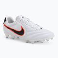 Men's football boots Nike Tiempo Ligera Pro FG white/bright crimson/black