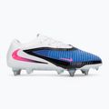 Men's football boots Nike Phantom 6 Low Elite SG-Pro racer blue/white/pink blast 2