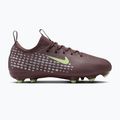 Children's football boots Nike Mercurial Vapor 16 Academy Kylian Mbappe FG/MG plum eclipse/metallic silver