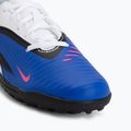 Junior football boots Nike Jr. Phantom 6 Low Club TF racer blue/white/pink blast 7
