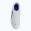 Children's football boots Nike Tiempo Maestro Club Jr FG/MG white/racer blue/pink blast/black 5