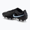 Men's football boots Nike Tiempo Maestro Acad SG-Pro AC black/ice blue 3