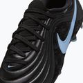 Children's football boots Nike Tiempo Maestro Academy Jr FG/MG black/ice blue 9