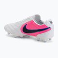Men's football boots Nike Tiempo Ligera Pro FG white/racer blue/pink blast/black 3