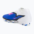 Men's football boots Nike Phantom 6 High Academy FG/MG racer blue/white/pink blast 3