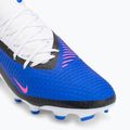 Men's football boots Nike Phantom 6 High Academy FG/MG racer blue/white/pink blast 7