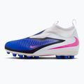 Children's football boots Nike Jr. Phantom 6 High Academy FG/MG racer blue/white/pink blast 9