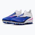 Children's football boots Nike Jr. Phantom 6 High Academy FG/MG racer blue/white/pink blast 10